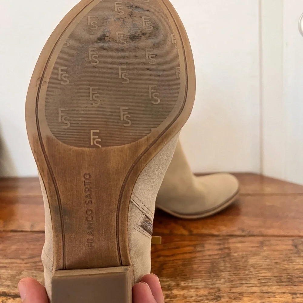 Beautiful Franco Sarto Booties Size 9